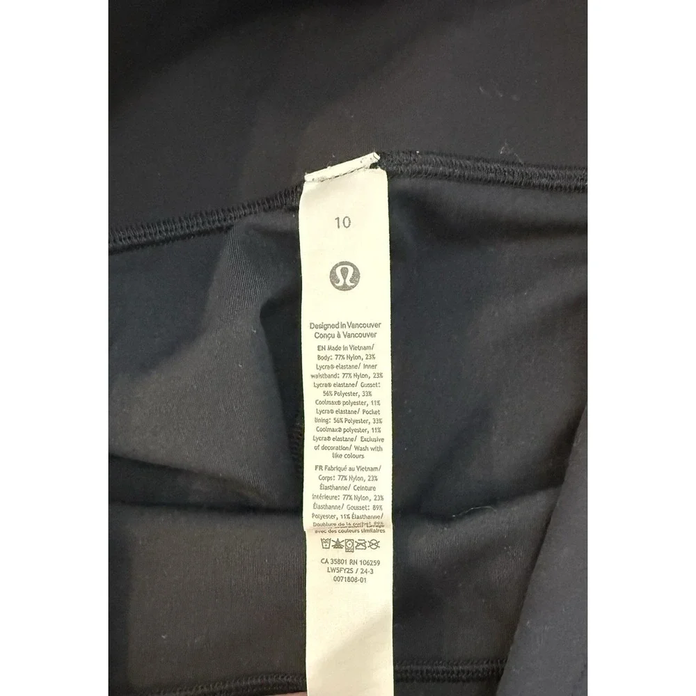 Lululemon Align High Rise Ribbed Pant 25